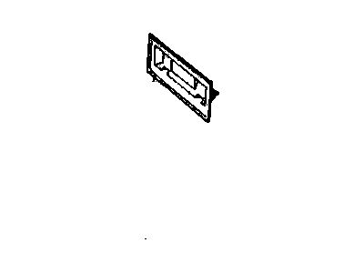 GM 14045481 Bracket,Front License