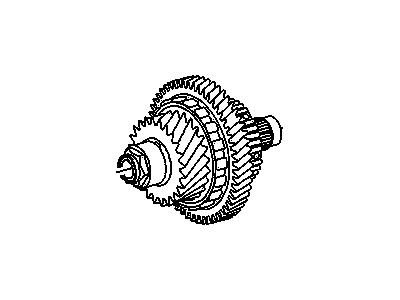 GM 24236366 Gear Assembly, Front Differential Transfer Drive (W/ Shaft)