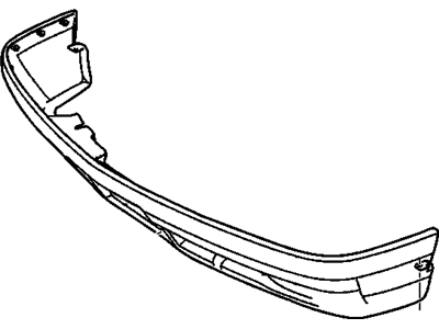 GM 88967926 Deflector,Front Air