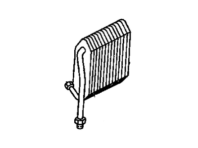 GM 52481081 Evaporator,Auxiliary A/C