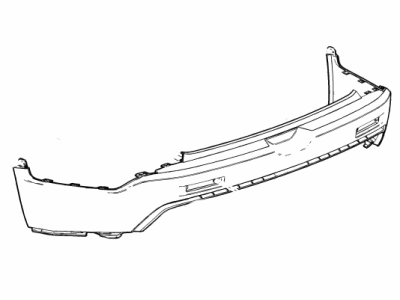 GM 84261221 Rear Bumper Cover Lower