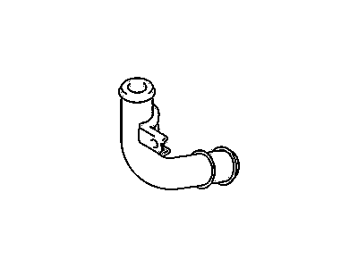 GM 91177112 Radiator Outlet Pipe