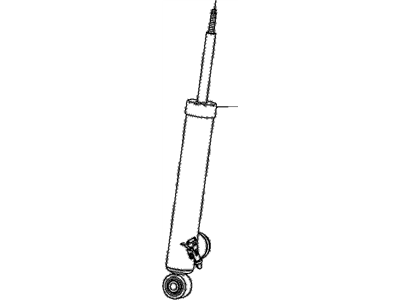 GM 13329507 Rear Shock Absorber Assembly