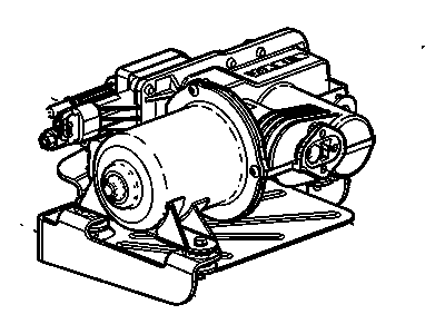 GM 25978169 Compressor Assembly, Rear Air Spring