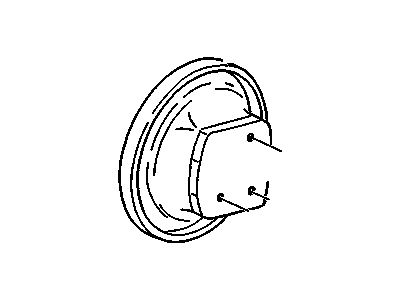 GM 15705690 Shield, Propeller Shaft Parking Brake Drum