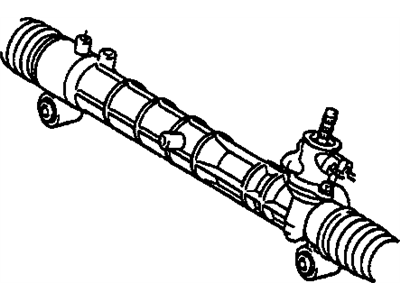 Pontiac Vibe Rack And Pinion - 88973766