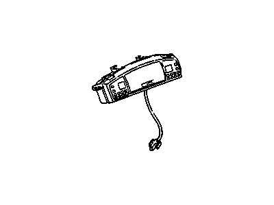 GM 16258506 Instrument Cluster Assemblly