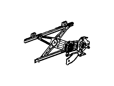 Pontiac G5 Window Regulator - 19301973