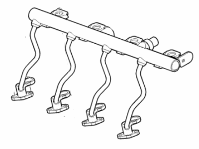 2019 Chevrolet Volt Fuel Rail - 12644440