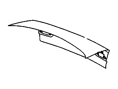 GM 22617026 Lid,Rear Compartment
