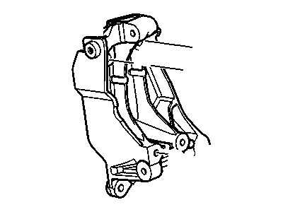 GM 12595292 Bracket, Generator