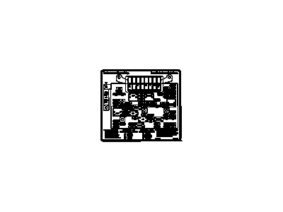 GM 15055395 Label, Engine Wiring Harness Accessory Relay & Fuse Identify