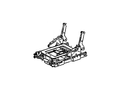 GM 12530422 Adjuster Asm,Passenger Seat *Black