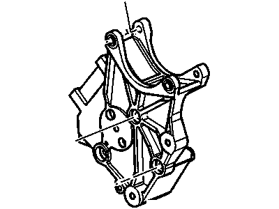 GM 97310685 Bracket Asm,Generator