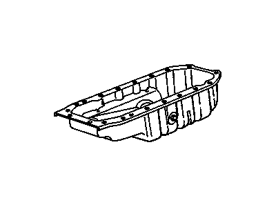 1988 Cadillac Allante Oil Pan - 3532055