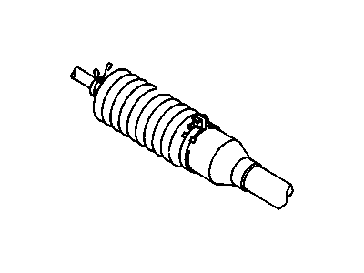 1991 Chevrolet Prizm Rack And Pinion - 94846500