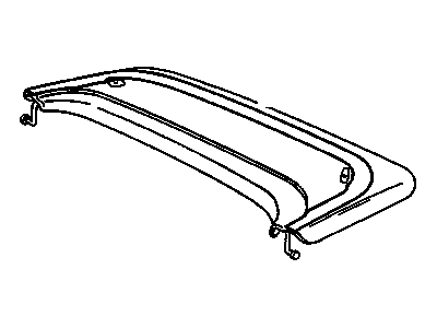 GM 25892740 Lid Assembly, Folding Top Stowage Compartment