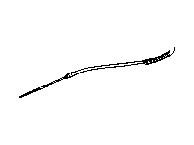 Saturn Outlook Parking Brake Cable - 23475049