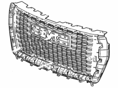 GM 84835783 Grille Assembly, Front *Galvano Silvv