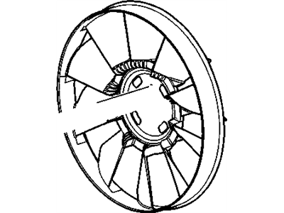 GM 15229250 Blade,Fan