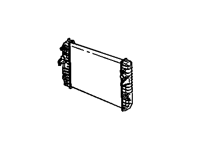 GM 89018715 Radiator Assembly