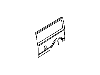 GM 15971903 Panel Assembly, Body Side Outer Lh (W/O Windows)