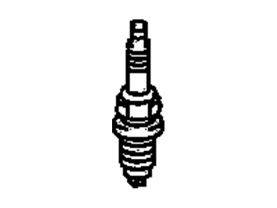 2009 Pontiac Vibe Spark Plug - 19185432