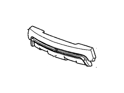 GM 22724230 Absorber, Front Bumper Energy