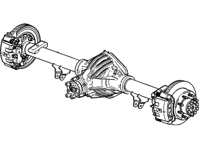 GM 84802403 Axle Assembly, Rear