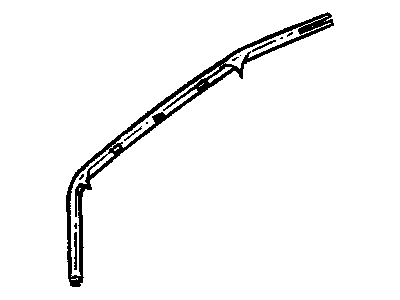 GM 22606833 Molding Assembly, Windshield Side Upper Garnish *Neutral Medium