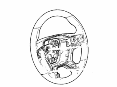 GM 84828485 Wheel Assembly, Strg *Black