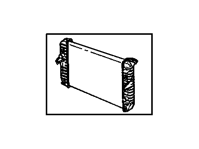 1999 Buick Park Avenue Radiator - 52402517