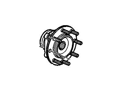GMC Sierra Wheel Bearing - 15946733