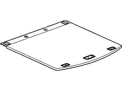 GM 96834284 Cover,Rear Compartment Floor Stowage Compartment