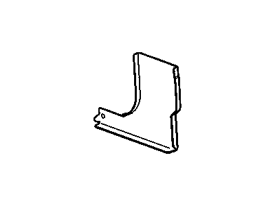 GM 15816355 Panel, Back Body Opening Frame Side Filler Lower