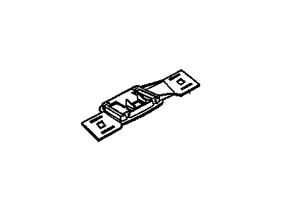 GM 12519129 Housing, Windshield Header Courtesy & Reading Lamp