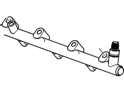 GM 12623366 Rail,Fuel Injection Fuel