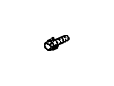 GM 11508995 Screw, Metal Hexagon Washer Head Tap 6.3, 1.81 X 13 Typ