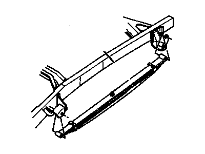 1991 Chevrolet K2500 Leaf Spring - 15981522