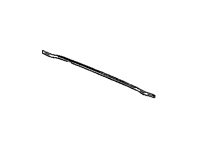 GM 10113818 Weatherstrip, Hood Rear