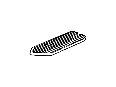 GM 15738680 Pad, Rear Bumper Step *Marked Print