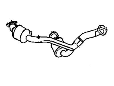 Cadillac Exhaust Pipe - 19418932