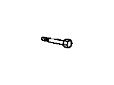 GM 15680342 Bolt/Screw, Rear Spring Shackle