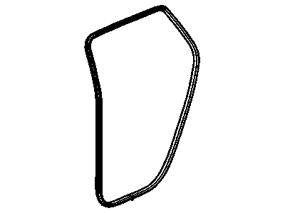 Chevrolet Equinox Door Seal - 88980855