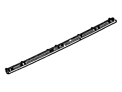 GM 20481150 Sealing Strip, Front Side Door Bottom Auxiliary