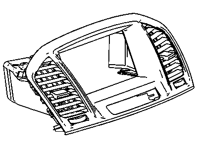 2011 Buick Regal Dash Panel Vent Portion Covers - 13321692