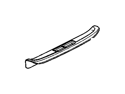 GM 22677884 Plate, Rear Compartment Sill Trim