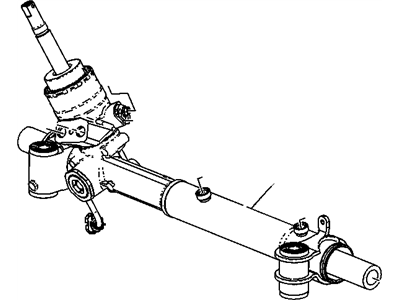 2013 Buick Allure Rack And Pinion - 19330580