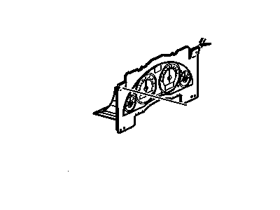 GM 15224902 Instrument Panel Gage CLUSTER