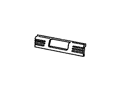 GM 12510202 Molding Kit, End Gate Lower